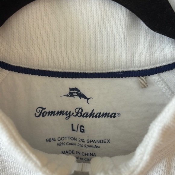 Tommy Bahama White Turtleneck Sweater - Picture 3 of 5
